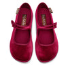 Hot Chocolate Design Red Wine Women's Mary Jane Flats