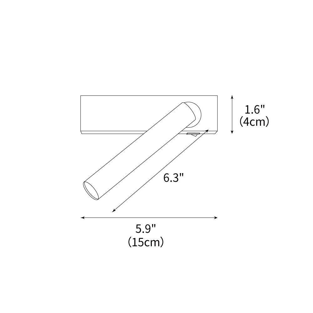Chors Recessed Wall Lamp 5.9