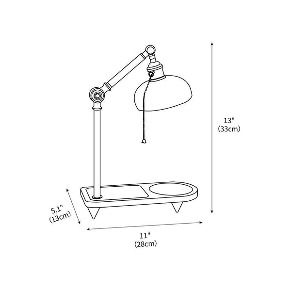 Christian Dell Table Lamp 5.1