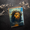 'Christ is King' Easter Greeting Card - Single Card
