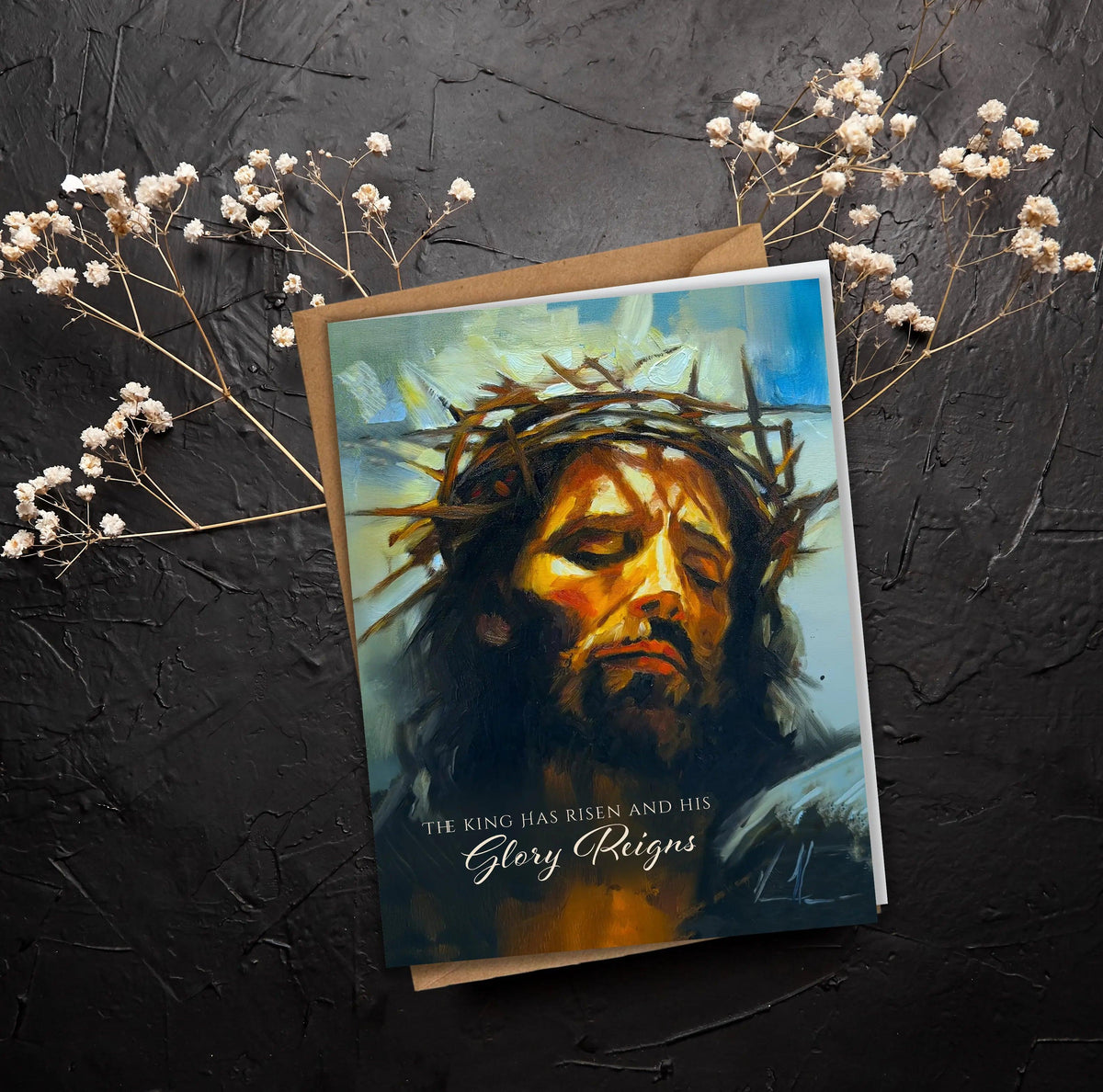 'Christ is King' Easter Greeting Card