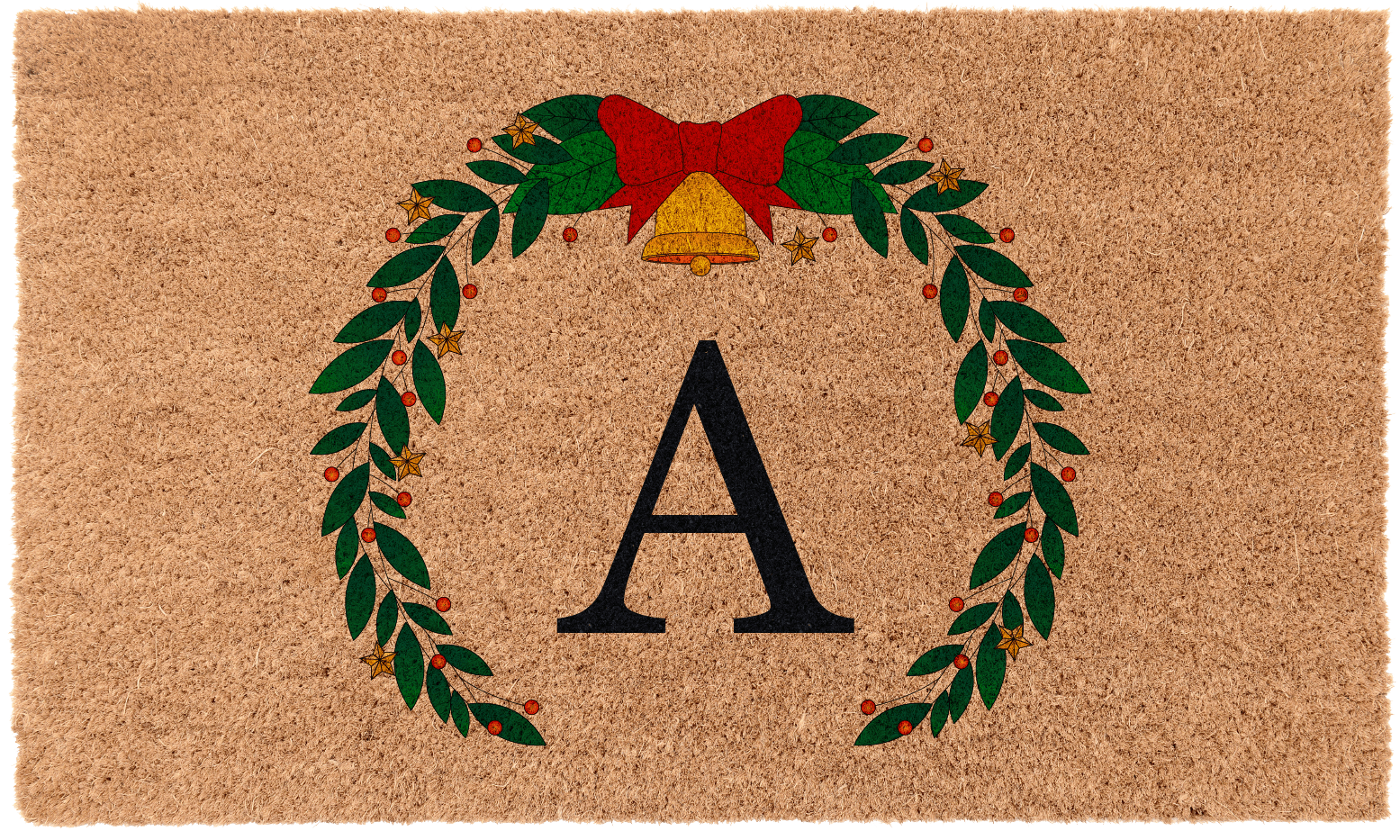 Christmas Wreath Monogram