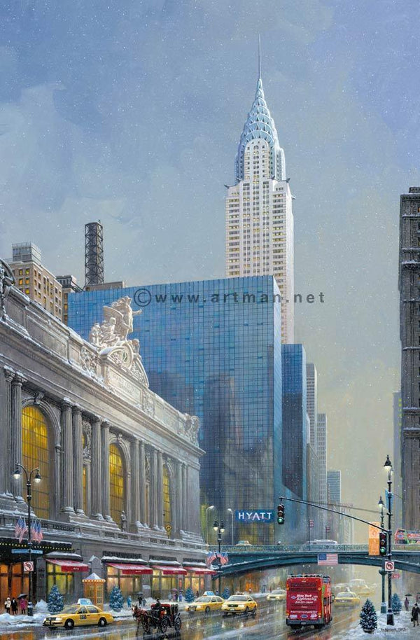 Chrysler Building (UNFRAMED) by Alexander Chen - Giclee - Artman - Gifts for You 'n Me