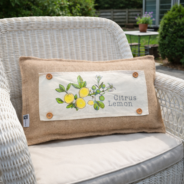 PANEL + RECIPE: RECTANGLE Summer, Lemonade Stand, Sweet, Summertime;  CITRUS LEMON
