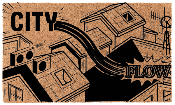 City Flow Coir Mat