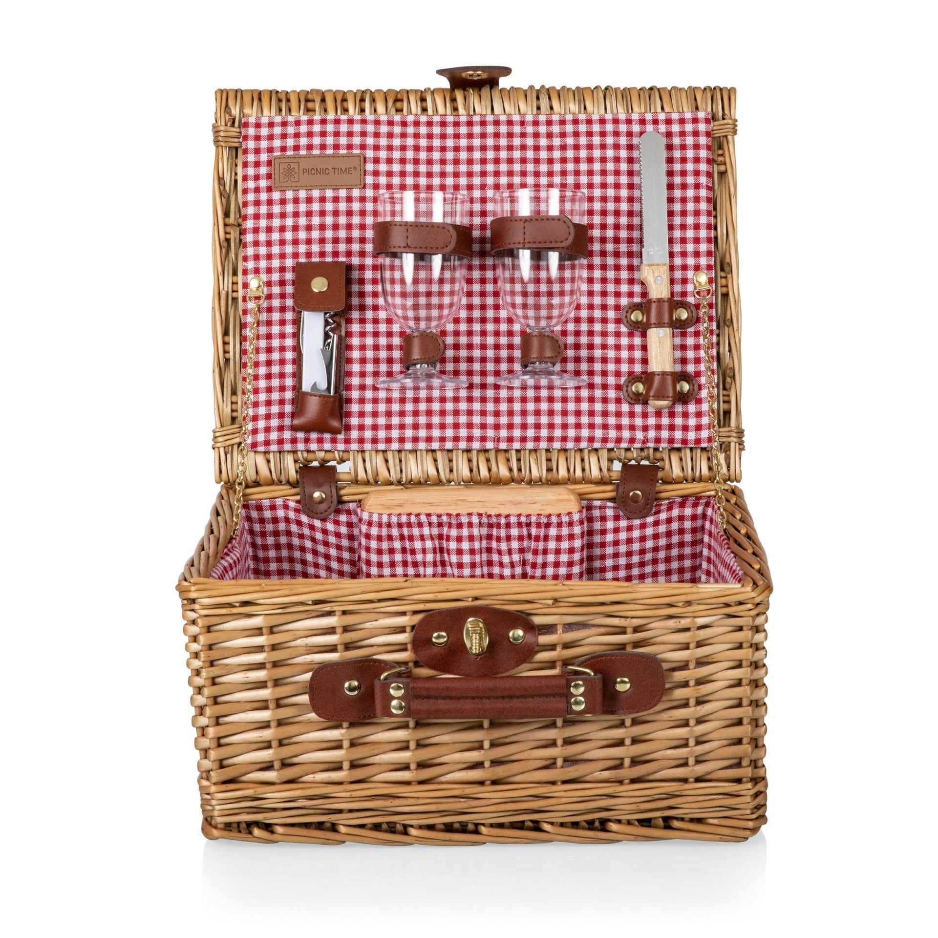 Classic Wine & Cheese Picnic Basket Picnic Time Family of Brands