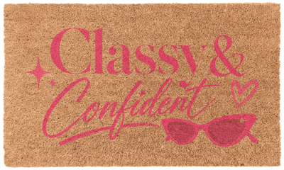 Classy and Confident Coir Mat