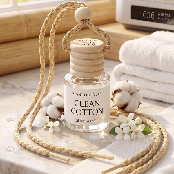 Luxury Car Diffuser — Nature Scents, 8ml Refillable, Long-Lasting Fragrance