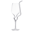 Straw Wine Glass, Spiral Vampire Wine Glass | 16oz | Stemmed Wine Glasses With A Built-In Straw, Creative Cocktail Glassware - Champagne, Gin & Tonic, Juice, Water - Ideal Birthday Cup, Gift, Wedding