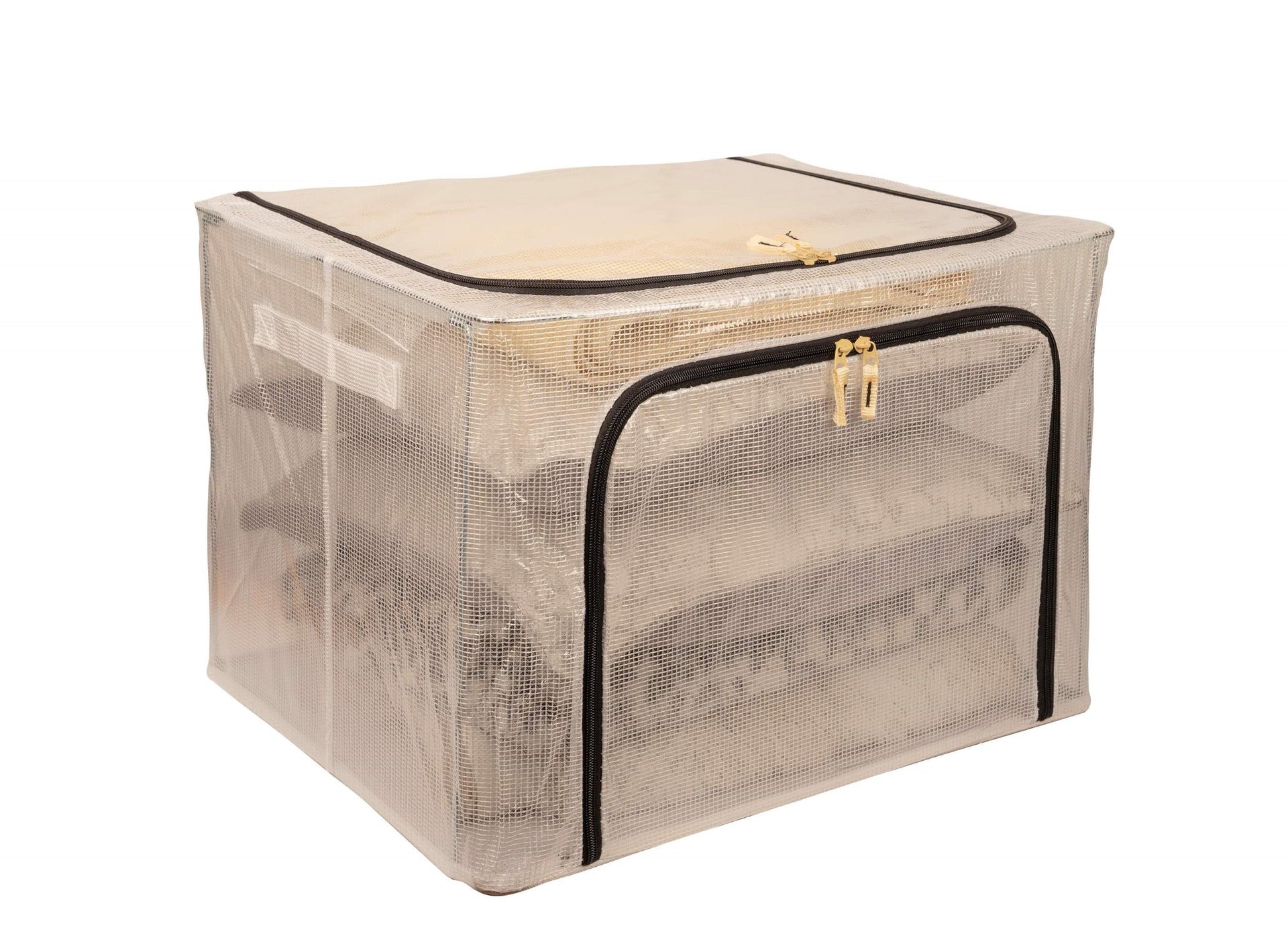 BlushBees® Collapsible Oxford Fabric Storage Boxes for Clothes/Quilts/Linen with Metal Supports