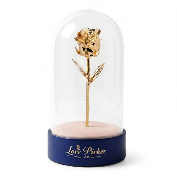 Signature Clear 7” Rose Dome