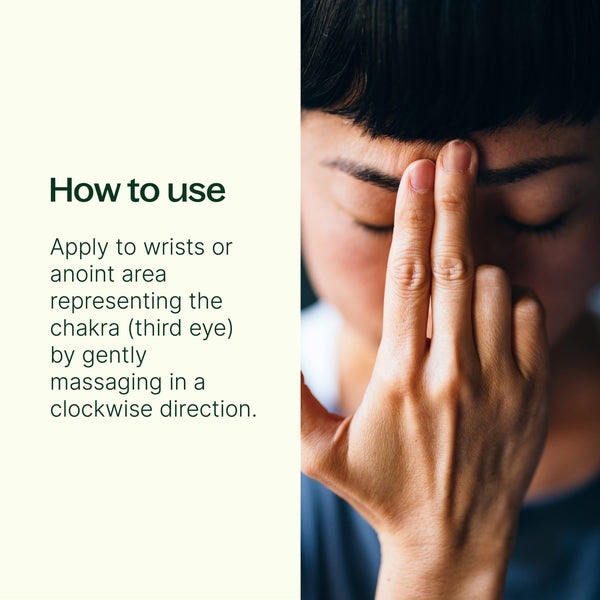 Clear Intuition (Brow Chakra) Pre-Diluted Essential Oil Blend Roll-On 10 mL