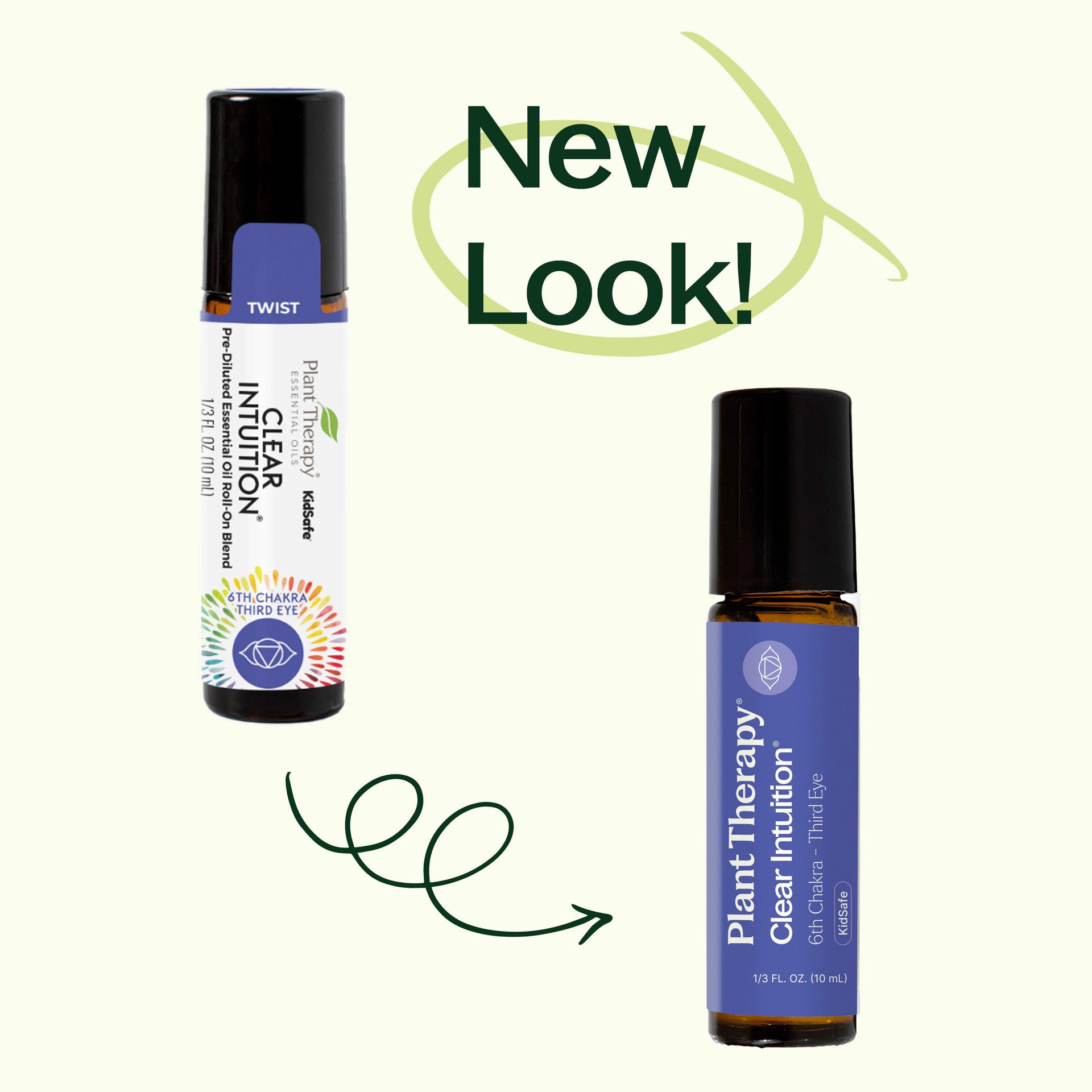 Clear Intuition (Brow Chakra) Pre-Diluted Essential Oil Blend Roll-On 10 mL