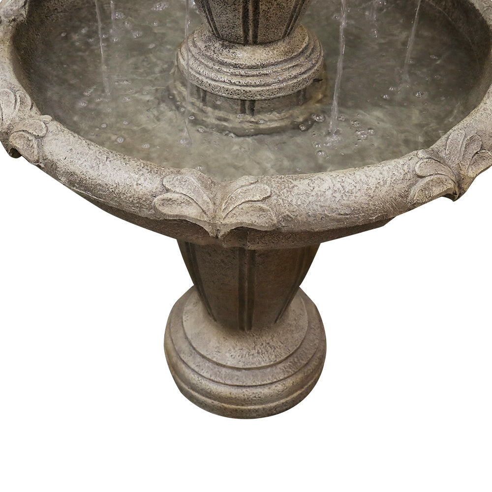 Concrete 3 Tier Water Fountain Large Estate