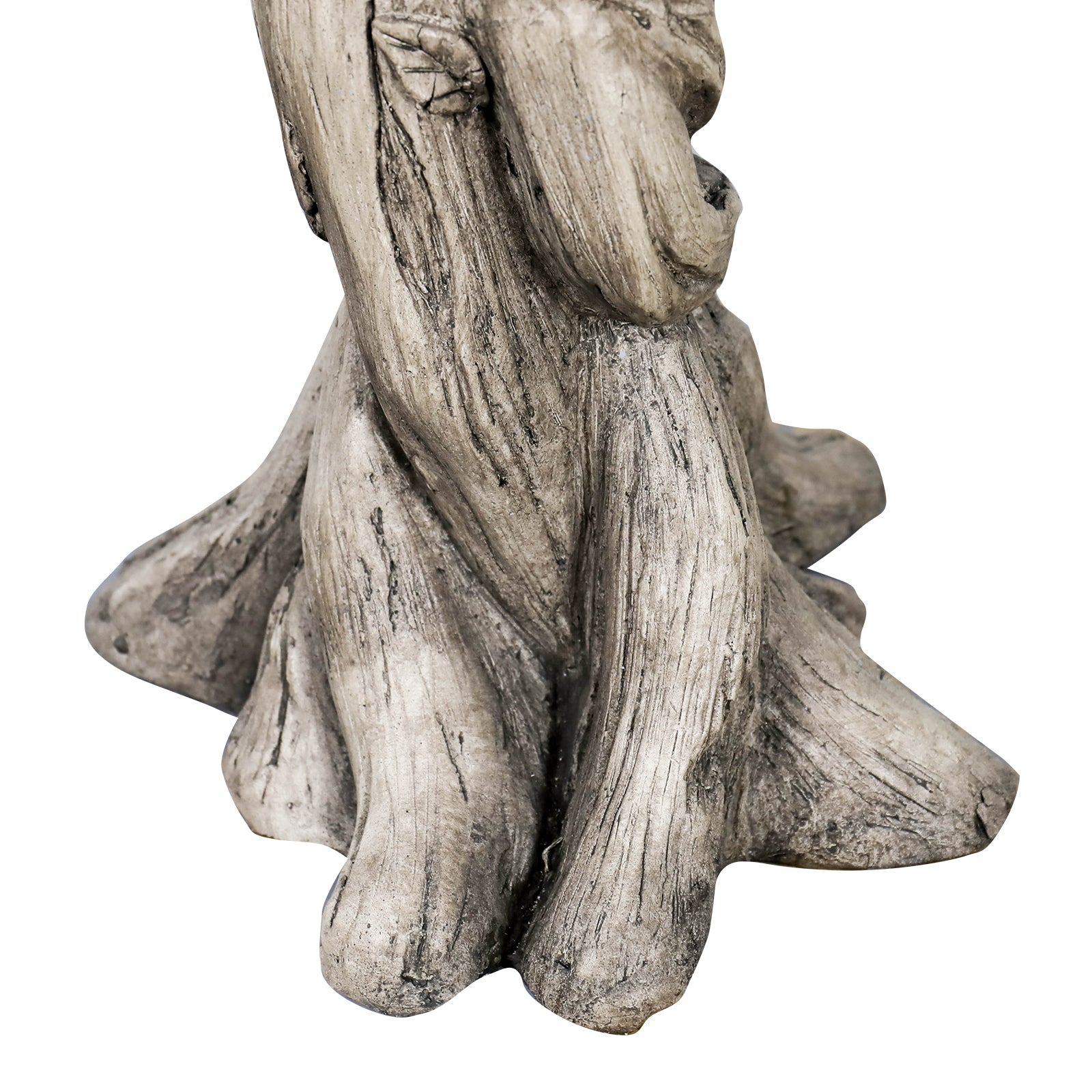 Concrete Bird Bath Statue Classical Goddess 22 Inch