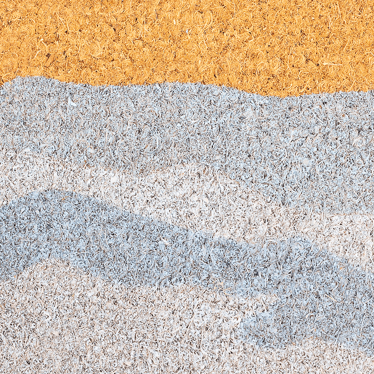 Shades of Sea - Blue Coir Doormat