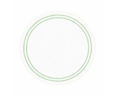 Sage Green Embroidery Placemats