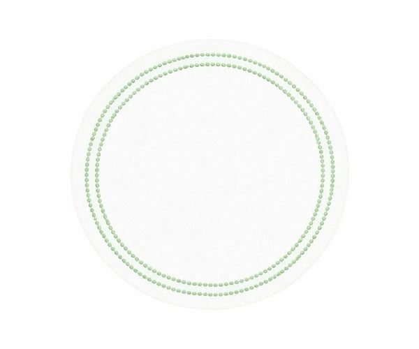 Sage Green Embroidery Placemats