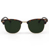 The Masters – Green Tortoise Clubmaster Sunglasses
