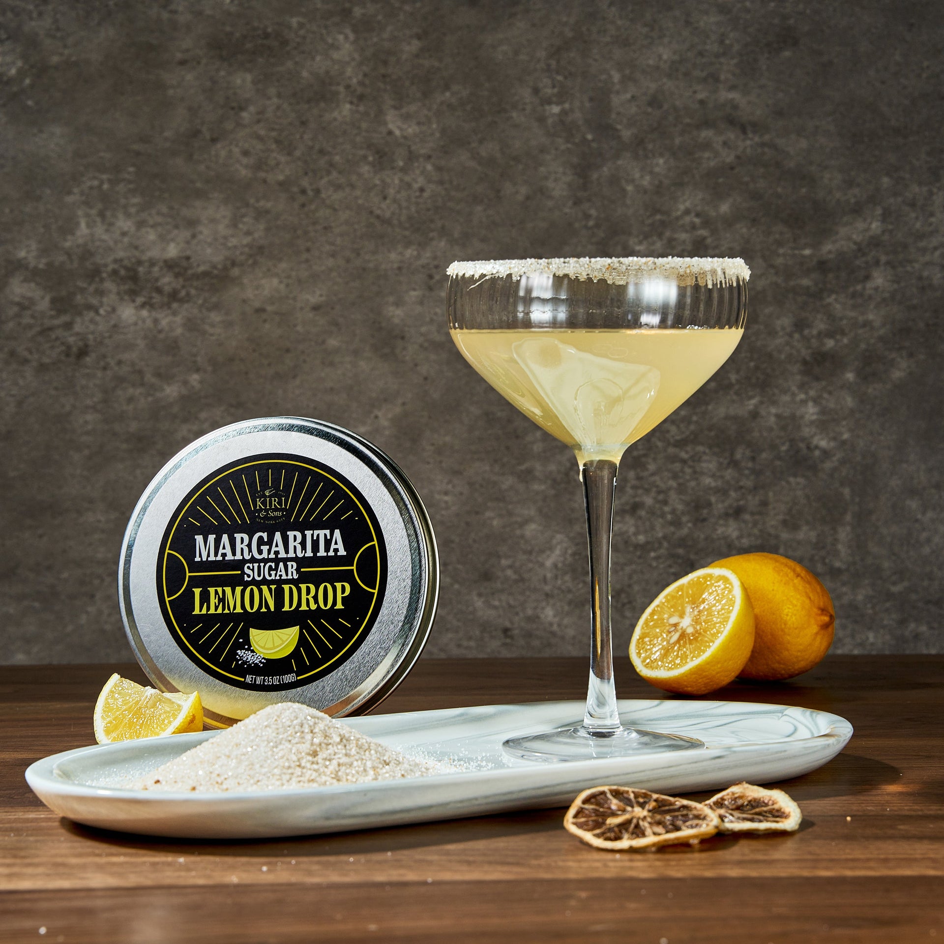 5-Pack Premium Margarita & Cocktail Flavored Salt Rimmer, Variety Set 3.5oz - Chili Lime, Lemon Drop Sugar, Lime, Habanero & Honey, Jalapeno Citrus - No Silicon Dioxide, Easy Screw-On Lid