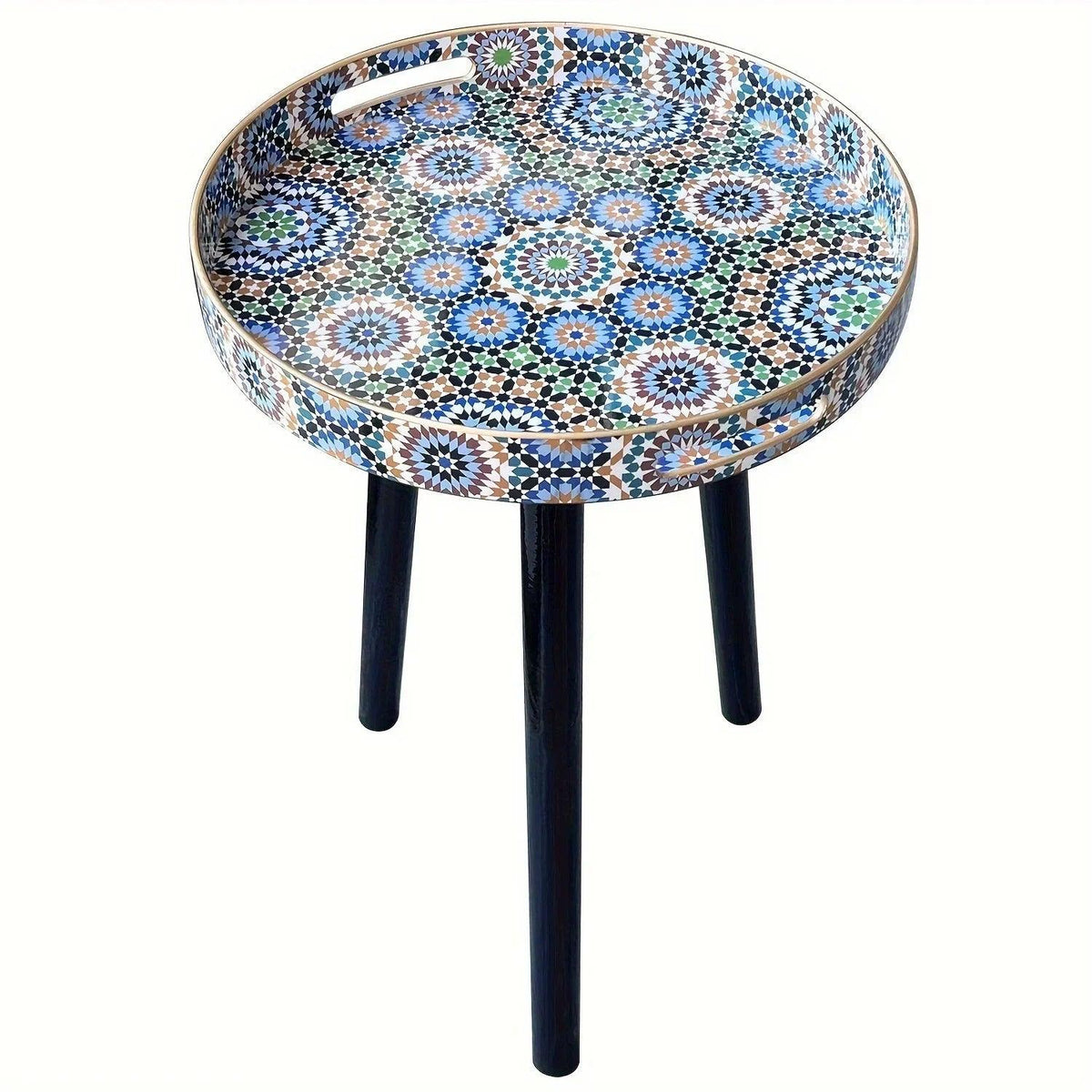 Coffee Table - Detachable Wooden Round