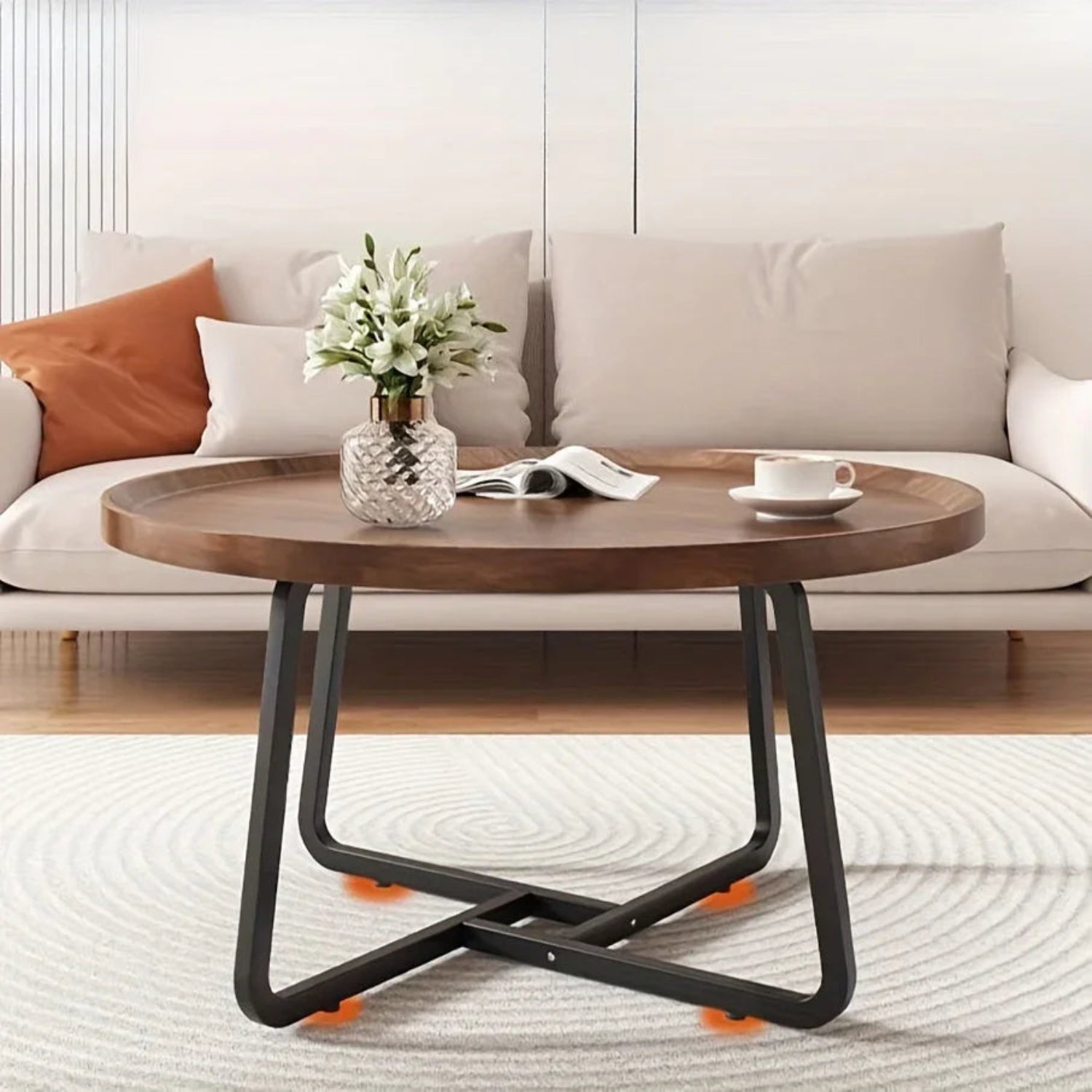 Coffee Table - Luxury Round Wooden