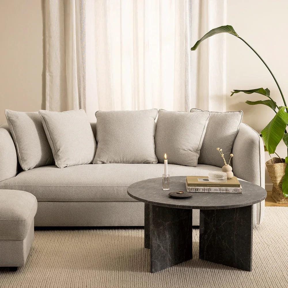 Coffee Table - Modern Marble Round