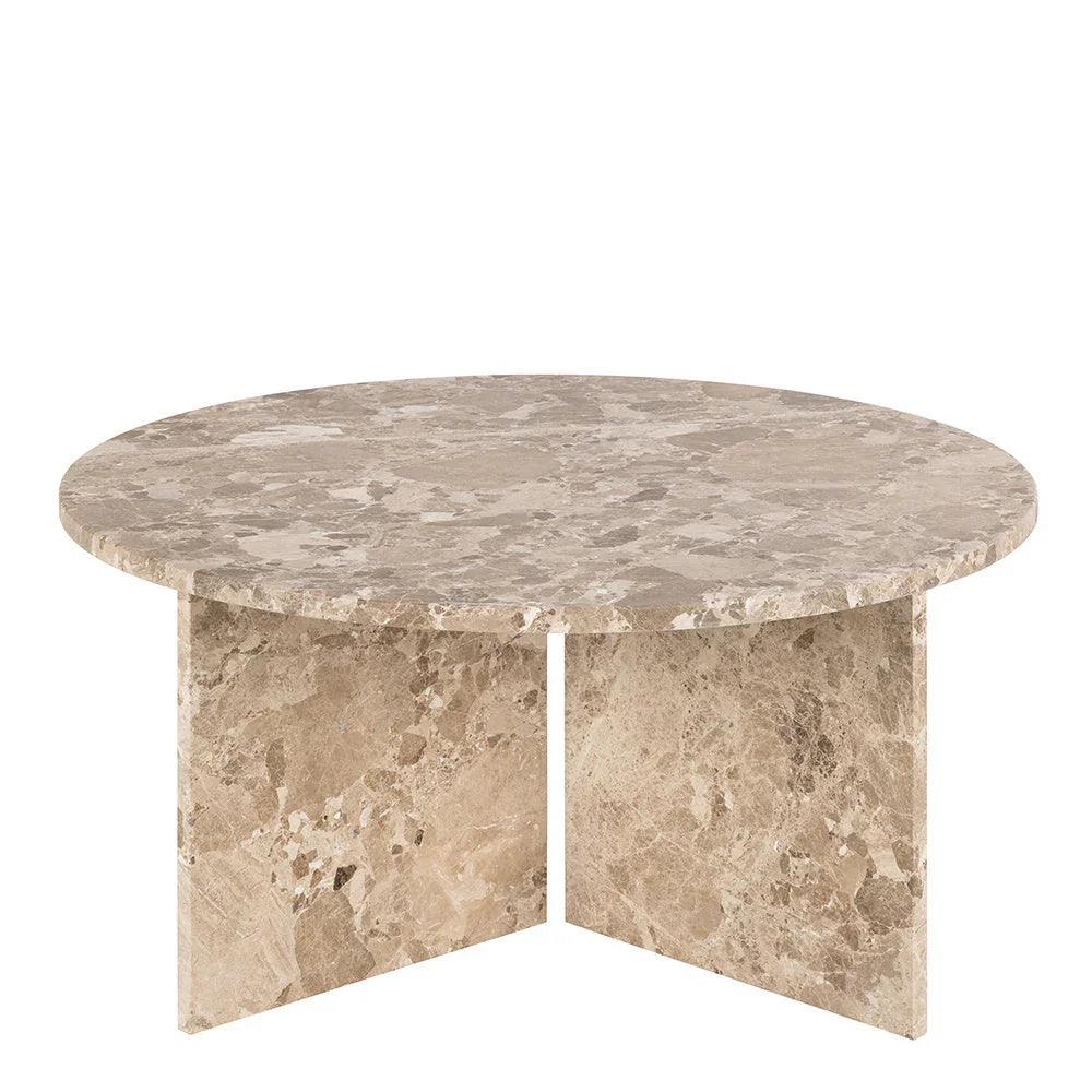 Coffee Table - Modern Marble Round