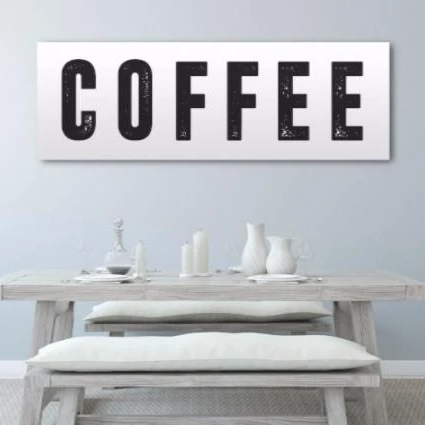 Coffee Home Decor Canvas