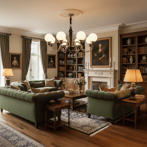 Colonial Grace Chandelier