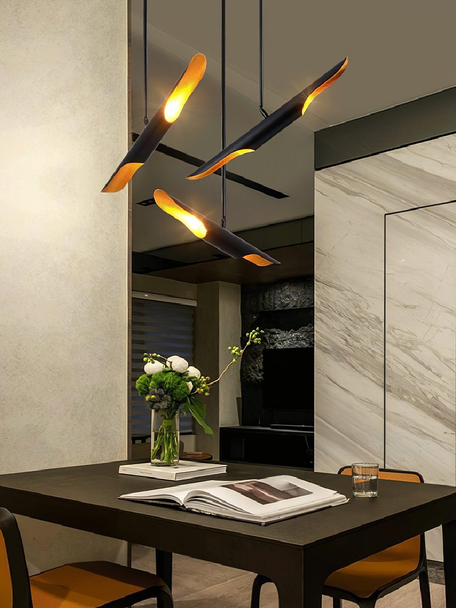 Coltrane Pipe Pendant Light 23.6
