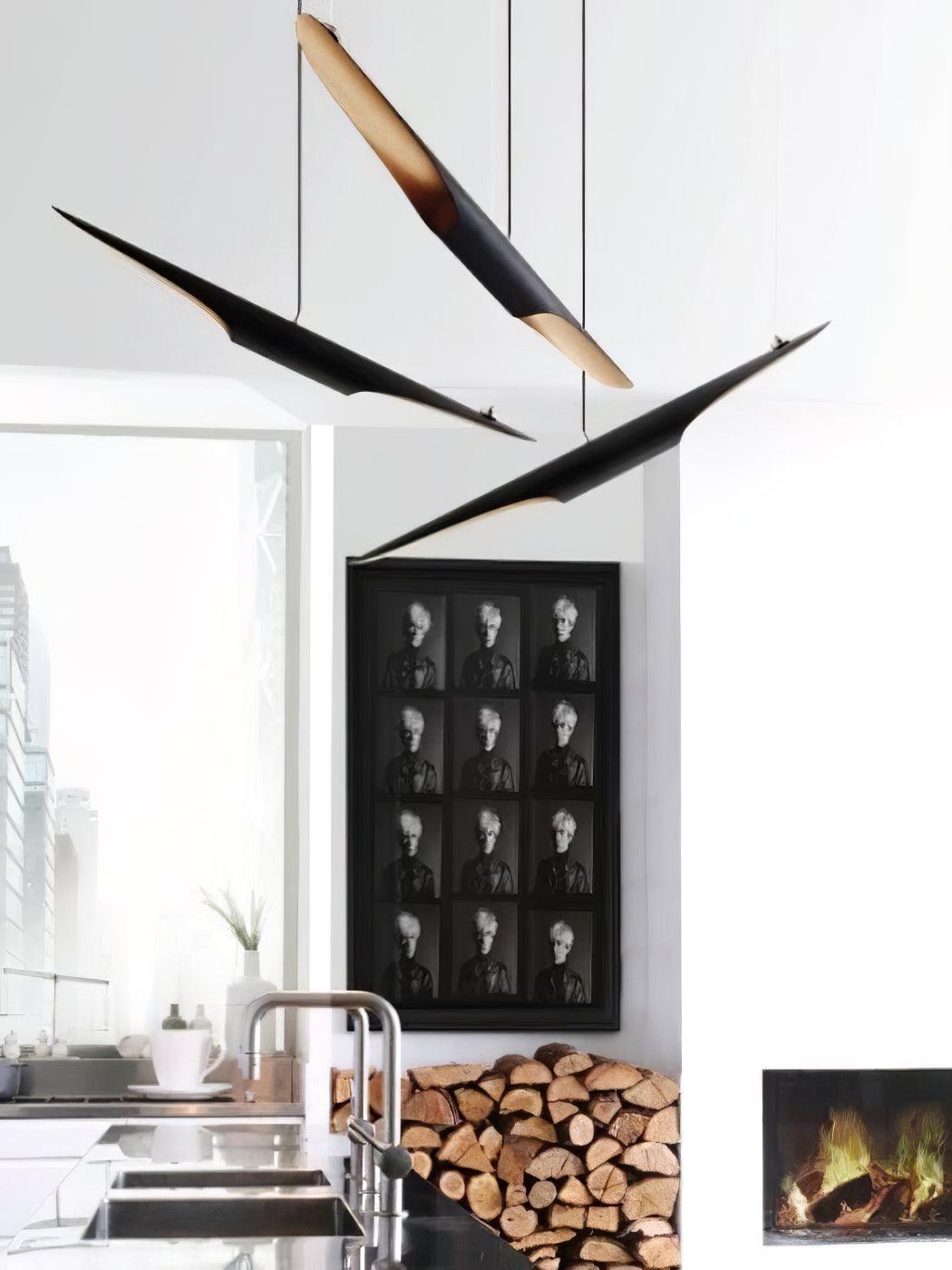Coltrane Pipe Pendant Light 23.6