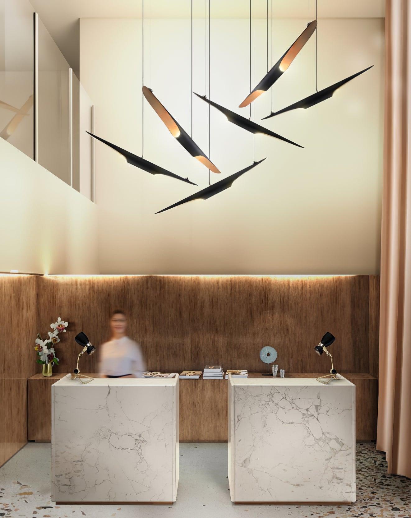 Coltrane Pipe Pendant Light 23.6