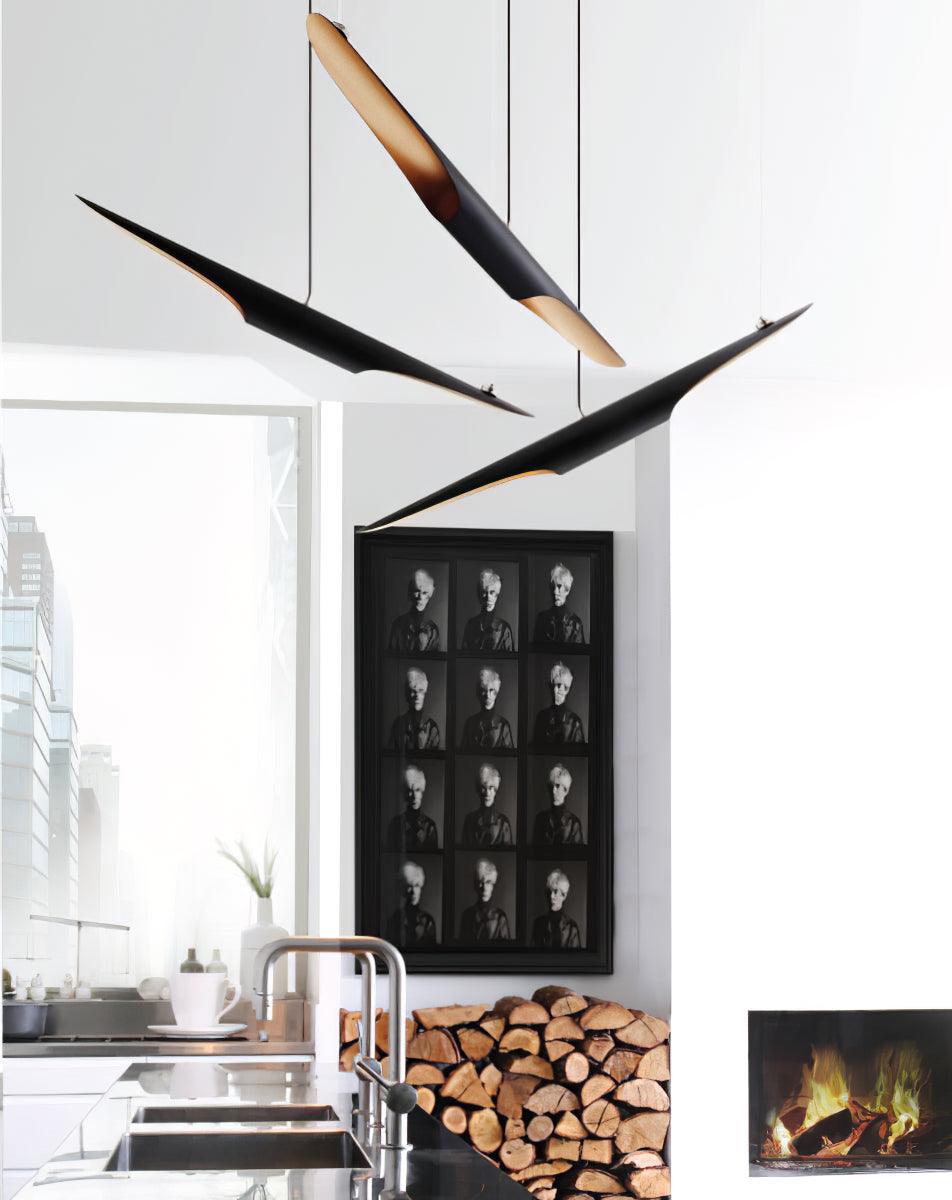 Coltrane Pipe Pendant Light 23.6