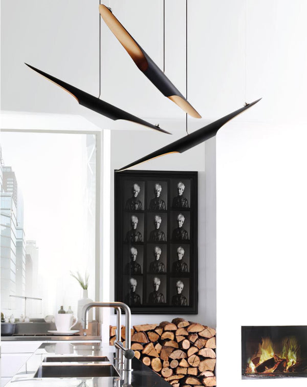 Coltrane Pipe Pendant Light 23.6