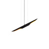 Coltrane Pipe Pendant Light 23.6" - 60 x 6cm / 23.6 x 2.4″ / Matte Black/Gold