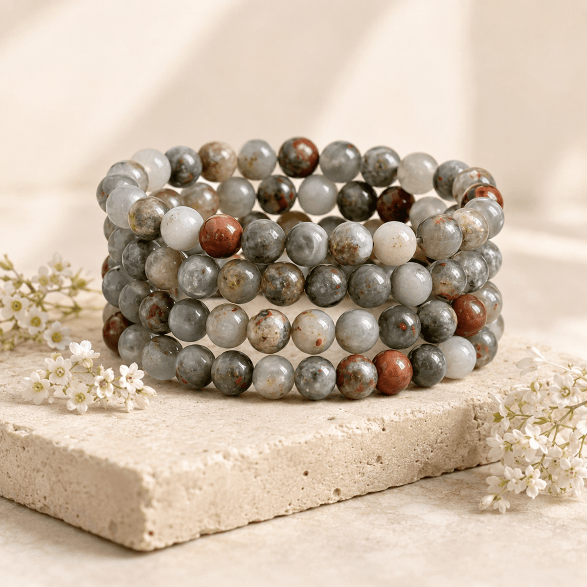 Conglomerate Bracelet ( Anger and Depression & Negativity)