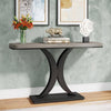 Console Table - Geometric Gray 40 Inch