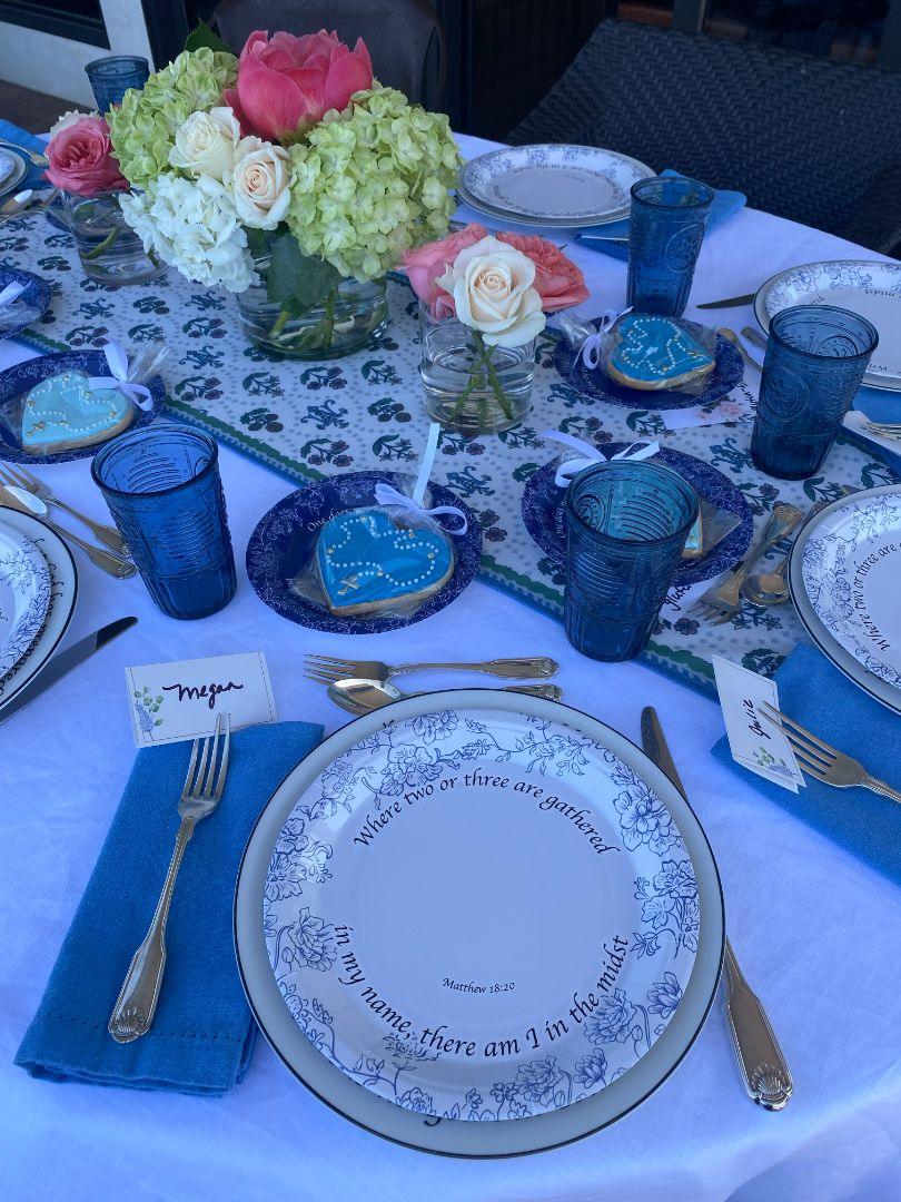 Where Two or Three Paper Plates