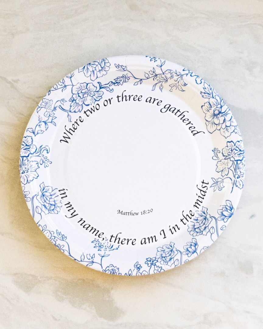 Where Two or Three Paper Plates