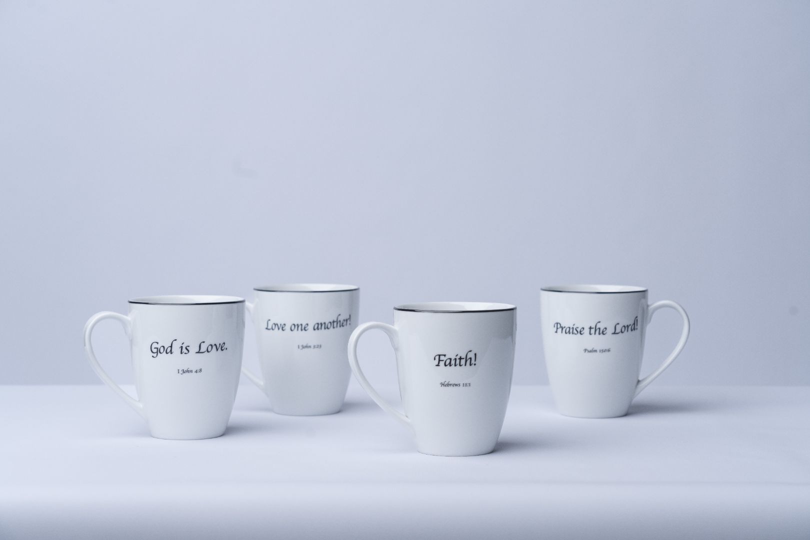 Daily Bread Mugs, Set of 4