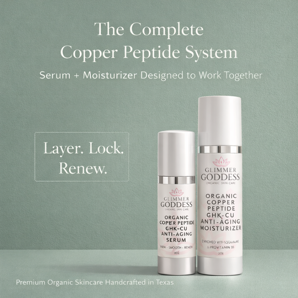 Copper Peptide Duo – Anti-Aging Serum & Moisturizer
