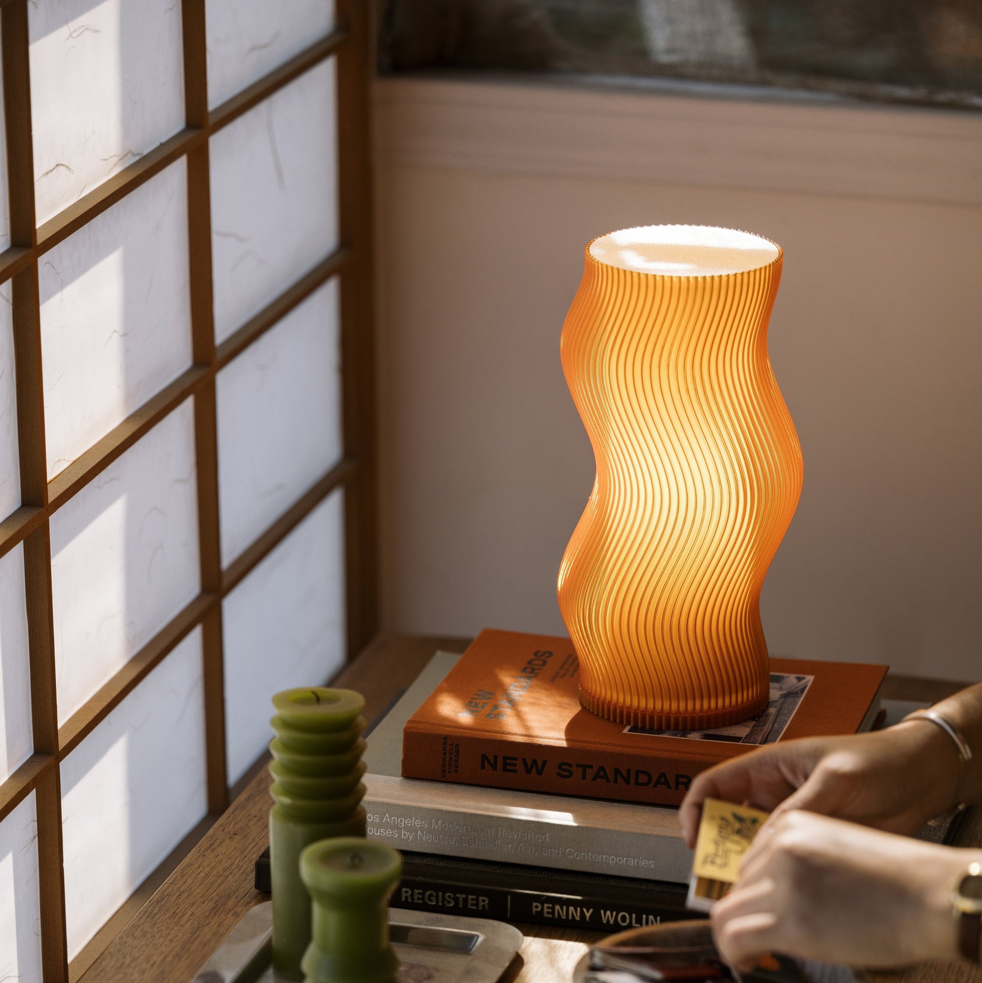 Woogie Table Lamp - Amber Terra Labs