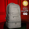 Grey Leather Carry-On Patented Backpack (Only 300 Made)