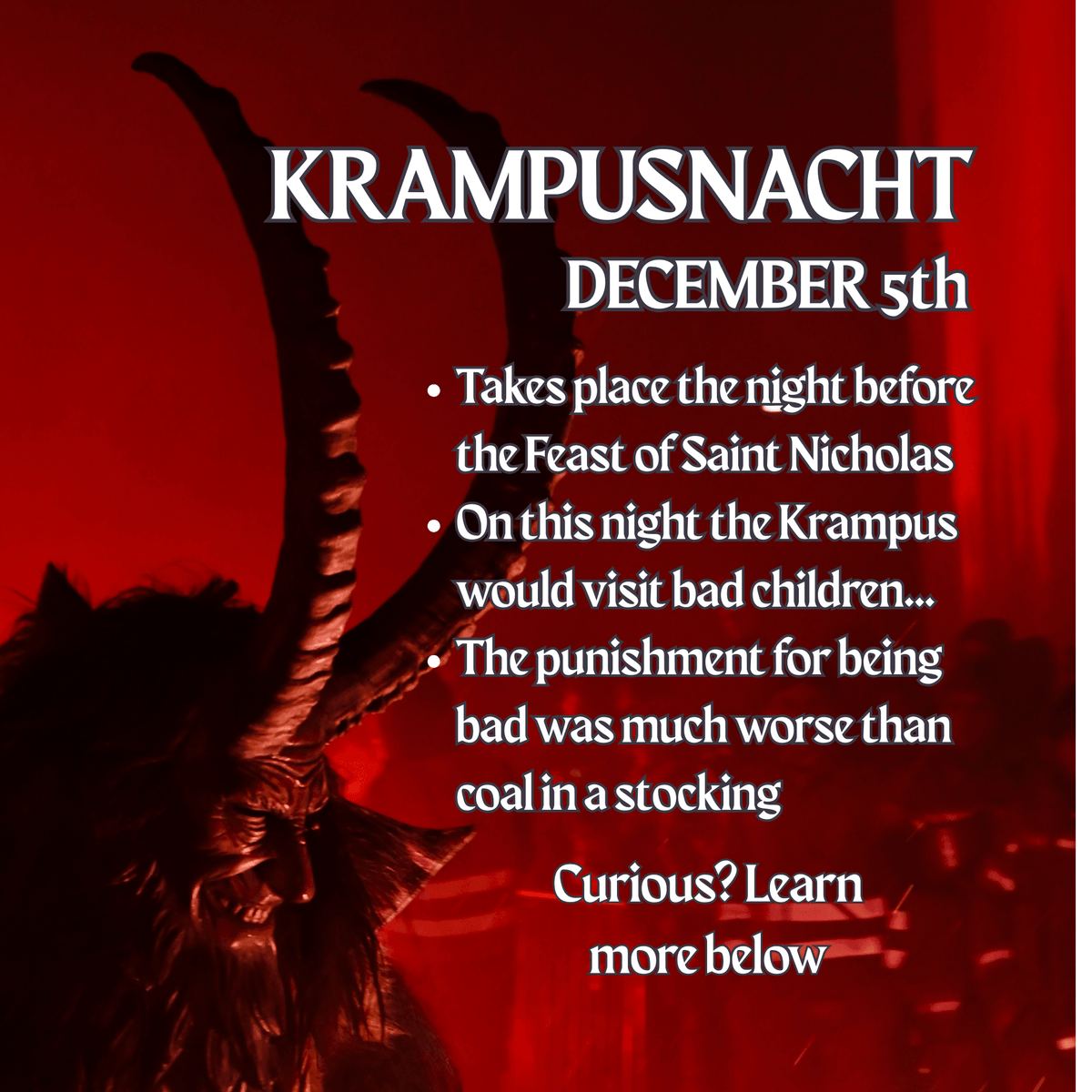 Krampusnacht Soy Wax Candle - Merlot Wine, Autumn Spices, Citrus, Figs, and Bonfire Smoke