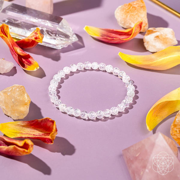 Emotional Ice Bath – The Ice Quartz Bracelet | 6mm