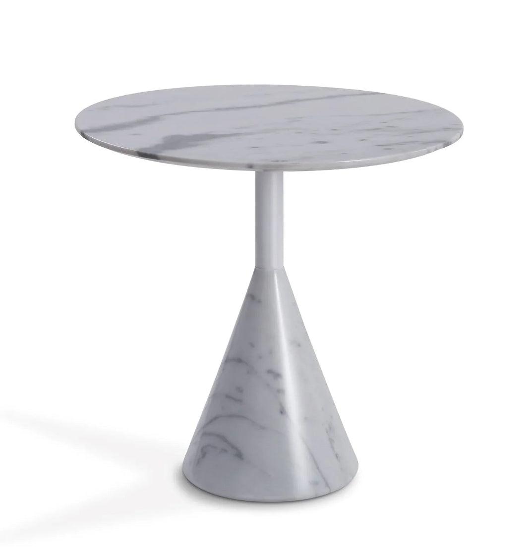 Cosette Marble Side Table Snake Oil Guru