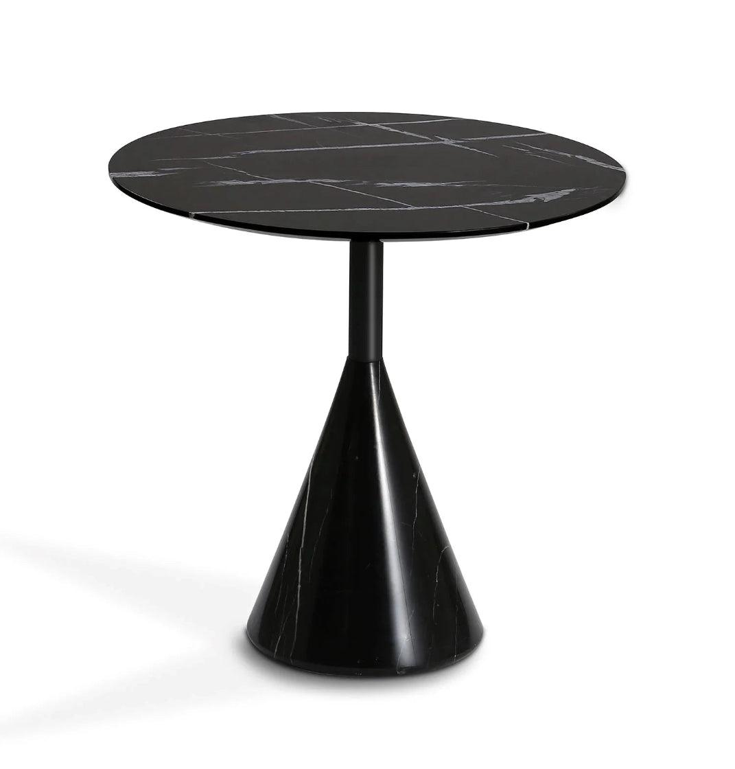 Cosette Marble Side Table Snake Oil Guru