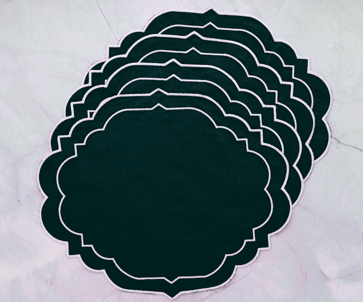 Oval Placemats - Cloth Placemats Set of 4