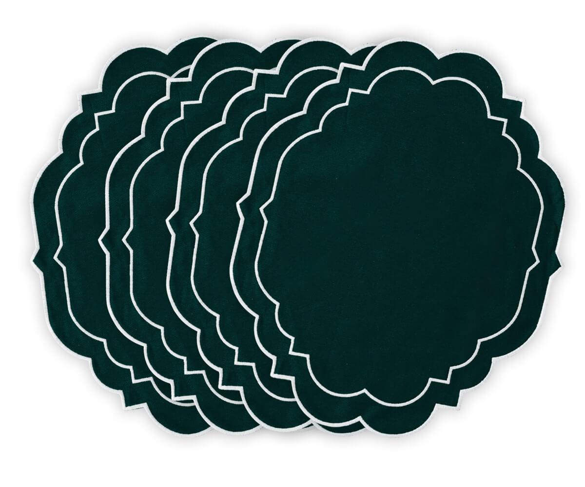 Oval Placemats Set of 4 - Cotton Placemats